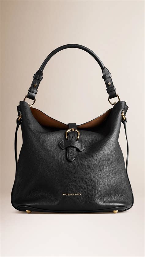 burberry hobo tote|Burberry hobo bag leather.